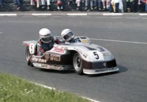 Images Dated 13th December 2019: Rolf Biland & Kenny Williams (Yamaha) 1978 Sidecar TT