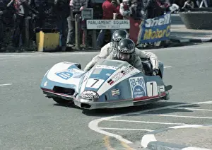 Rolf Steinhausen & George Willmann (FKN) 1981 Sidecar TT