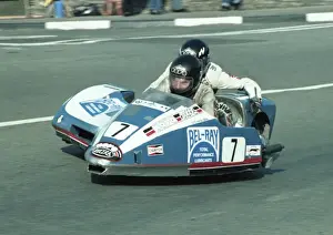 Rolf Steinhausen & George Willmann (FKN) 1981 Sidecar TT
