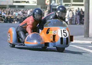 Rolf Steinhausen & Karl Scheurer (BMW) 1973 500 Sidecar TT