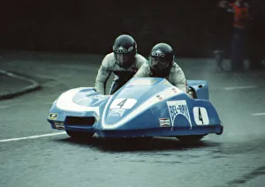 1980 Sidecar Tt Collection: Rolf Steinhausen & Kenny Arthur (Bartol) 1980 Sidecar TT