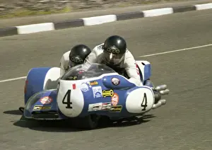Rolf Steinhusen & Kenny Arthur (MSAI) 1979 Sidecar TT
