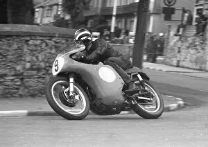 Images Dated 18th July 2021: Roly Capper (AJS) 1963 Junior Manx Grand Prix