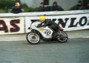 Images Dated 30th September 2011: Ron Hackett at Parliament Square: 1971 Ultra Lightweight TT
