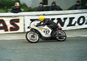 Ron Hackett at Parliament Square: 1971 Ultra Lightweight TT