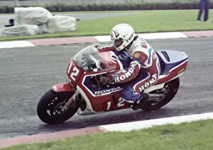Images Dated 28th October 2020: Ron Haslam (Honda) 1982 Donington