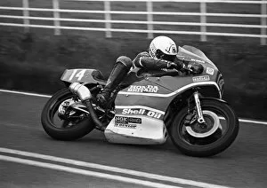 Images Dated 6th August 2016: Ron Haslam (Honda) 1982 Formula One TT