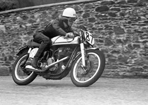 Images Dated 6th May 2020: Ron Lilley (Norton) 1957 Junior TT