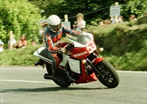 Images Dated 1st August 2019: Ron Roebury (Honda) 1984 Production TT