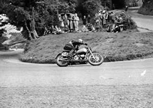1950 Junior Manx Grand Prix Collection: Ron Rudge (Douglas) 1950 Junior Manx Grand Prix