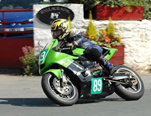 Ron Soar Prints: Ron Soar (Kawasaki) 2010 Ultra Lightweight Manx Grand Prix