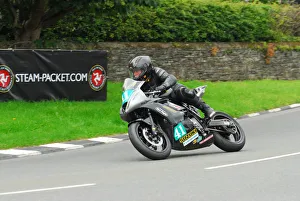 Ron Soar Prints: Ron Soar (Suzuki) Super Twin Manx Grand Prix