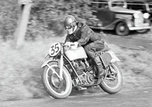 Ronnie Mead Velocette 1952 Lightweight Ulster Grand Prix