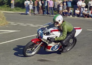 Images Dated 26th October 2020: Ronnie Russell (Yamaha) 1976 Jurby Road