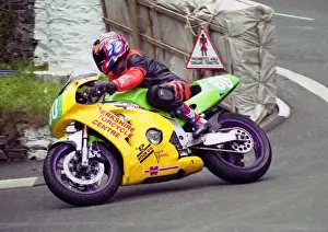 1999 Ultra Lightweight Manx Grand Prix Prints: Ross Johnson (Kawasaki) 1999 Ultra Lightweight Manx Grand Prix