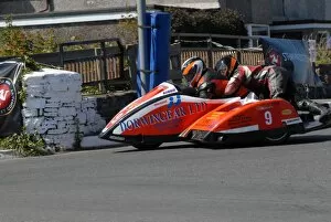 Roy Hanks Collection: Roy Hanks & Dave Wells (Molyneux Rose Suzuki) 2011 Southern 100