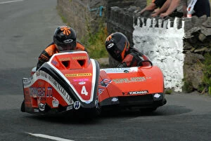 Roy Hanks Collection: Roy Hanks & Dave Wells (Rose II Molyneux) 2009 Southern 100