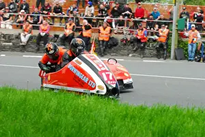 Molyneux Rose Prints: Roy Hanks & Kevin Perry (Molyneux Rose) 2013 Sidecar TT