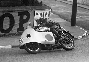 Images Dated 26th September 2020: Roy Ingram (Norton) 1955 Senior TT