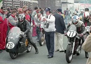 Images Dated 16th January 2021: Roy Reid (Norton) & John McMahan (Norton) 1995 Classic Parade