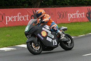 Roy Richardson at Sulby Bridge: 2011 Zero TT