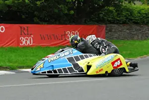 Roy Tansley & Darren Prentis (MR Equipe Triumph) 2016 Sidecar A TT