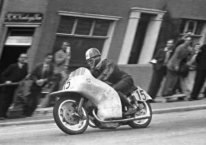 Images Dated 31st December 2021: Rupert Hollaus (NSU) 1954 Lightweight TT