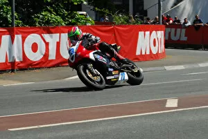 Images Dated 5th June 2013: Russell Mountford (Triumph) 2013 Supersport TT
