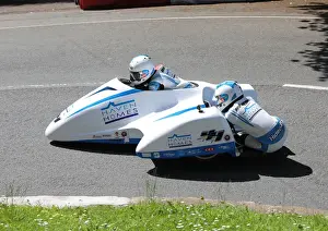 Ryan Crowe & Callum Crowe (Triumph) 2019 Sidecar TT