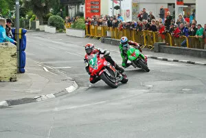 Images Dated 9th June 2012: Ryan Farquhar & James Hillier (Kawasaki) 2012 Lightweight TT