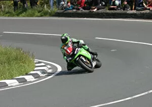 Images Dated 31st March 2022: Ryan Farquhar (Kawasaki) 2005 Superstock TT