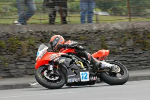 Images Dated 6th January 2021: Ryan Farquhar (Kawasaki) 2010 Supersport TT
