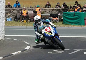 Images Dated 10th August 2022: Ryan Kneen (BMW) 2022 Southern 100