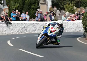 Images Dated 21st August 2022: Ryan Kneen (BMW) 2022 Southern 100