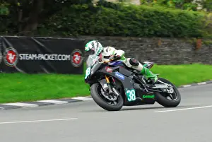 2015 Super Twin Manx Grand Prix Prints: Ryan Maher (Kawasaki) 2015 Super Twin Manx Grand Prix