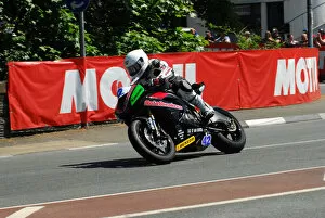 Images Dated 5th June 2013: Ryan Mccay (Kawasaki) 2013 Supersport TT