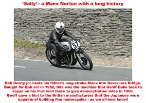 Geoff Duke Collection: Sally - a Manx Norton with a long history