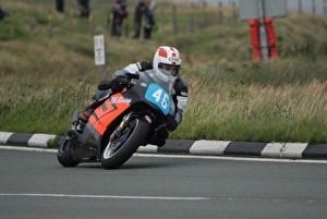 Images Dated 27th August 2008: Sam Dunlop (Honda) 2008 Junior Manx Grand Prix