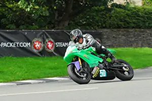 Sam Johnson (Kawasaki) 2015 Super Twin Manx Grand Prix