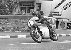 Images Dated 1st September 2021: Sam McClements (Aermacchi) 1973 Junior Manx Grand Prix