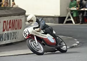Images Dated 13th June 2022: Sam McClements (Carson Yamaha) 1974 Junior Manx Grand Prix
