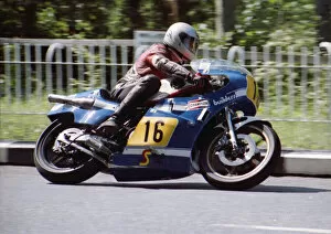 Images Dated 23rd August 2021: Sam McClements (Suzuki) 1982 Senior TT