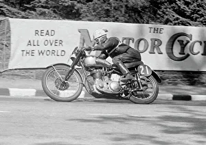 Images Dated 28th September 2013: Sam Seston (BSA) 1951 Junior Clubman TT