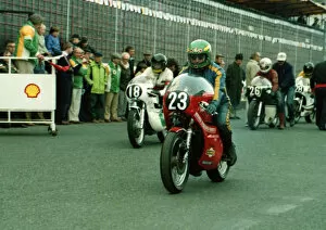 Images Dated 29th May 2018: Sam Whymark (Suzuki) 1983 Manx Grand Prix Classic Lap