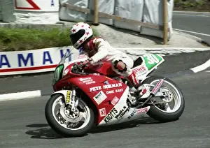 Sandra Barnett (Honda) at Governors Bridge: 1996 Junior TT