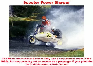 Images Dated 13th October 2019: Scooter Power Shower
