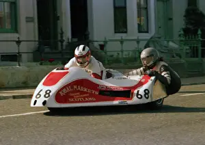 Scott Renwick & Ricky Dumble (Rumble Suzuki) 1987 Sidecar TT