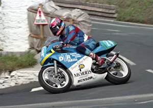 Images Dated 8th April 2021: Sean Collister (DTR MB Yamaha) 1996 Junior Manx Grand Prix