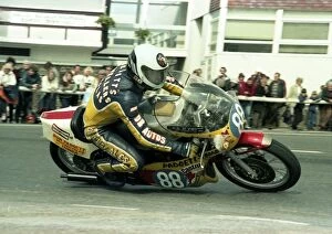 Images Dated 26th January 2018: Sean Collister (Yamaha) 1983 Junior Manx Grand Prix