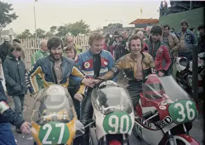 Sean Collister (Yamaha) Rob Haynes (Yamaha) and Mike Booys (Pinfold Yamaha